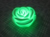 Flashing LED rose light