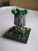 Wholesale Plants vs zombies polyresin grave buster figurine home decoration