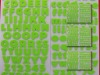 Wholesale new and EVA FOAM LETTER STICKER. alpha foamsticker scrapbooking sticker.E-1305