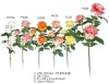 Wholesale artificial rose flower with many rows of petals