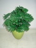 12" greenery with paper pot