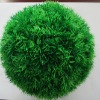 Wholesale Artificial grass ball KWD -A3007(polyethylene artificial grass; artificial topiary grass ball)