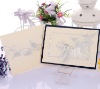 Wholesale Prefect invitation card with shining grape tree-T054