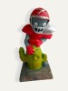 Plants vs zombie polyresin football zombie figurine home decoration