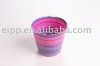 Decal glass votive holder