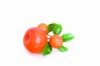 Orange With Leaves