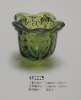 KF0005 solid color glass candle holder