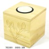 decorative wooden candle stand