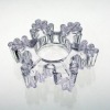 small glass candle holder