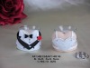 Polyresin wedding decoration (candle holder)