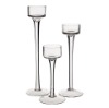 Wholesale tealight candle/mouth blown glass tealight candle holder