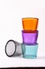 Wholesale colored glass candle holder