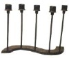 Novel Metal Candleholder for Home Decoration