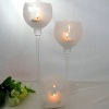 Christmas Tree Glass Candle Holder/Glassware Set