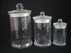 Glass Jar and Apothecary Jar for tea,suagr candle ,wax,candy