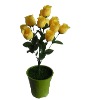 Wholesale Artificial Rose Bunch(Silk and Fabric)
