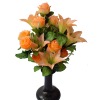 Wholesale Artificial Valentine Rose (Silk and Fabric)
