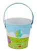 Wholesale Easter Round Tin Bucket