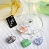 Wholesale promotion Murano glass wine charm