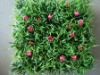 Wholesale red blooming iris synthetic lawn