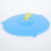 Wholesale Blue Silicone Lid