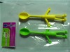 Wholesale Colorful silicone kitchenware spoon