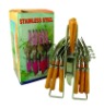 Wholesale 24pc Stainless Steel Kitchenware - A05123