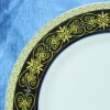 resteraunt porcelain gold round kitchenware