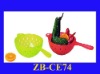 plastic handle colander