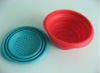 foldable silicone colander