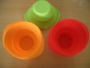Wholesale High quality folding Silicone colander