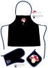 3pcs kitchen sets(Apron,potholder,oven mitt)