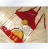 Wholesale promotion colorful waist apron
