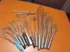 Wholesale stainless steel egg beater with the more items handle