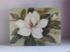 flower pattern tempered glass cutting board