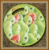 round plastic cutting board