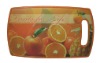 orange cutting board