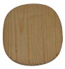Round wooden cutting board