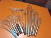 stainless steel kitchen tools egg whisk