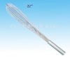 22"stainless steel eggbeater with heavy handle