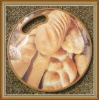 round pp cutting board