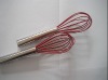 best small red silicone egg beater