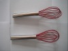 Wholesale lovely two red silicone egg beater