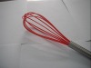 Wholesale mini red silicone egg beater