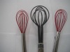 Wholesale red silicone egg beater