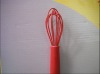 Wholesale lovely red silicone egg beater