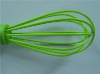PP handle silicone egg whisk|egg beater china factory