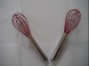 Wholesale mini manual silicone egg whisk