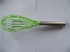 Wholesale Stainless Steel handle silicone egg whisk/beater China
