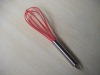 Wholesale Stainless Steel handle silicone egg whisk/beater China